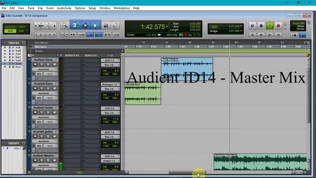 Focusrite Scarlett Vs Audient ID 14