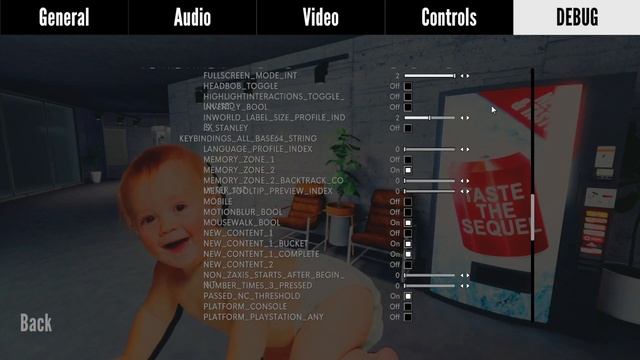 Debug menu in the Stanley Parable: Ultra Deluxe смотреть онлайн