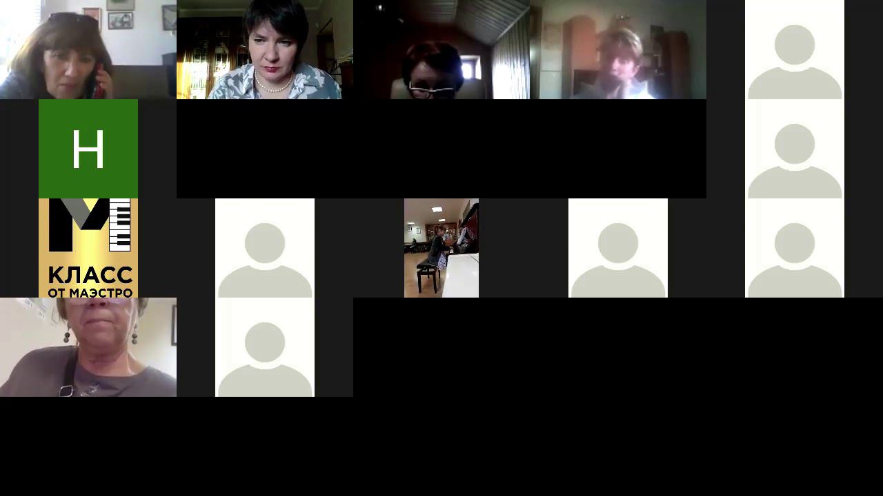 «Фортепианный марафон». Онлайн мастер-класс Н. Богдановой 08.10.2020 смотреть онлайн