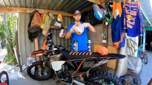 Обслуживаем воздушный фильтр эндуро мотоцикла