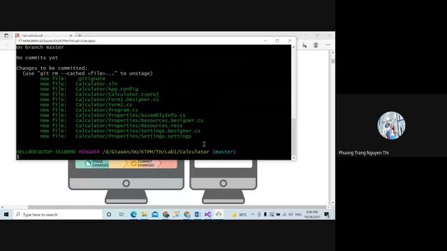 [Thực hành KTPM] Buổi 1: GitHub - Phần 1: Đưa project lên GitHub смотреть онлайн