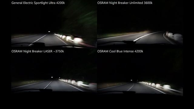 GE Sportlight Ultra 4200k, OSRAM Night Breaker Unlimited, LASER, Cool Blue Intense смотреть онлайн