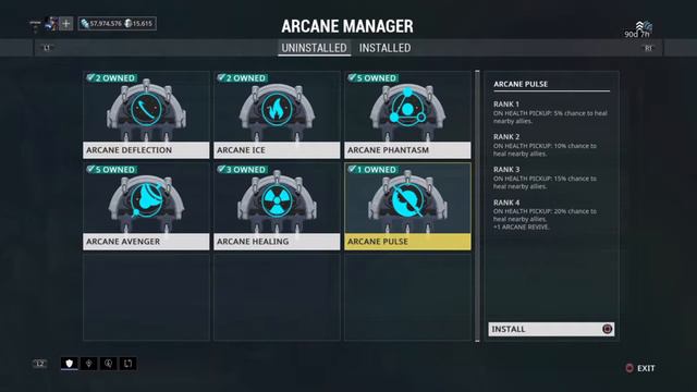 Warframe arcane grace gone. смотреть онлайн