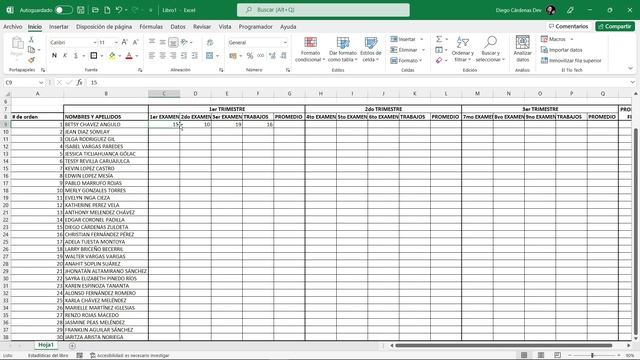 Cómo hacer un Registro de Calificaciones en Excel paso a paso смотреть онлайн