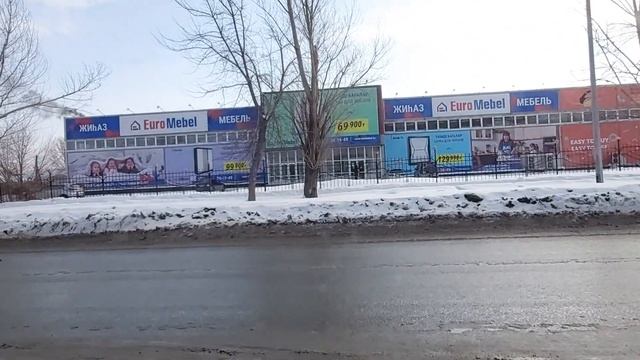 Дорога от ЦУМа до Карагайлы. Семей. Семипалатинск. Прогулка по городу. смотреть онлайн