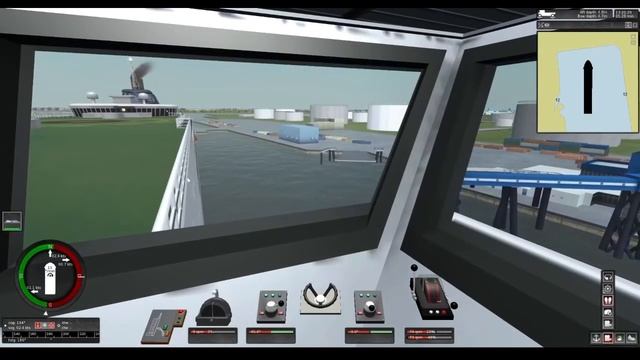 Ship Simulator Extremes, Mooring the Pride of Rotterdam at Rotterdam Ferry Terminal смотреть онлайн