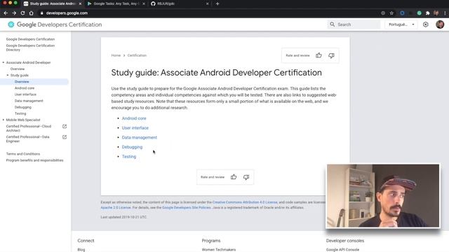 CERTIFICAÇÃO ANDROID | ASSOCIATE ANDROID DEVELOPR - PLANO DE ESTUDO смотреть онлайн