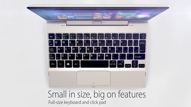 Toshiba L9W-B-102 Satellite Click Mini 2-in-1 Notebook смотреть онлайн