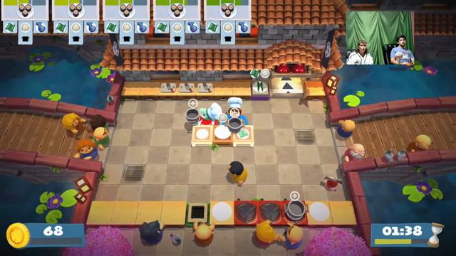 OVERCOOKED 2 xbox one gameplay stomperman30 j9moms смотреть онлайн