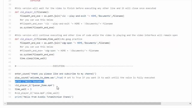 Python text to speech, play sound track or video смотреть онлайн