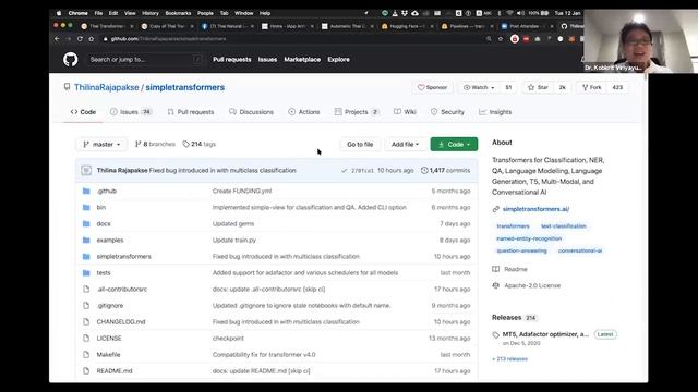 How to use Huggingface Transformer Library for Thai Text смотреть онлайн