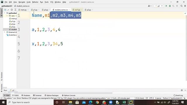 learn csv module in python || import csv module, open close csv file, csv.writerow and csv.reader смотреть онлайн