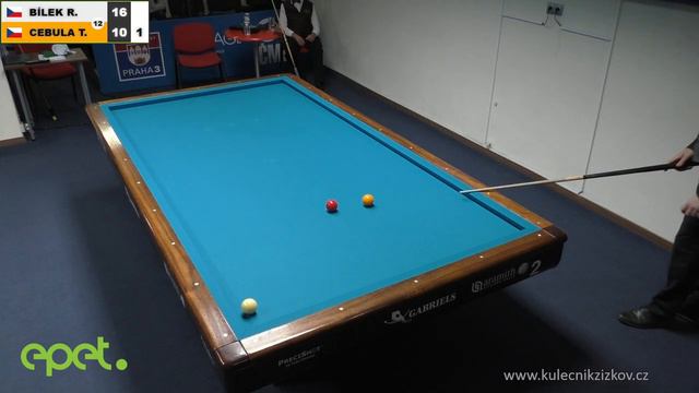 Czech Championship | 1-cushion | Q | Rudolf Bílek v Tomáš Cebula смотреть онлайн