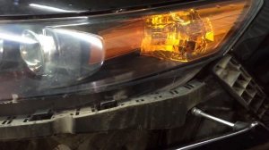 ВИДЕО УРОК Снятие фары Honda Accord / Хонда Аккорд