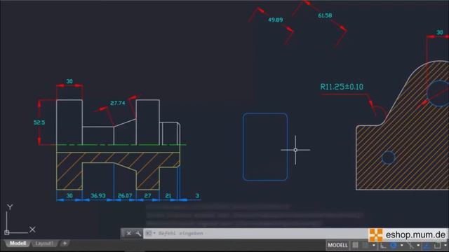 Einfache Bemaßung mit AutoCAD LT смотреть онлайн