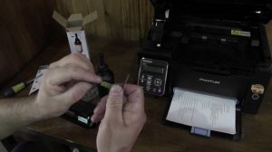 Замена тонера с чипом PANTUM M6550NW.