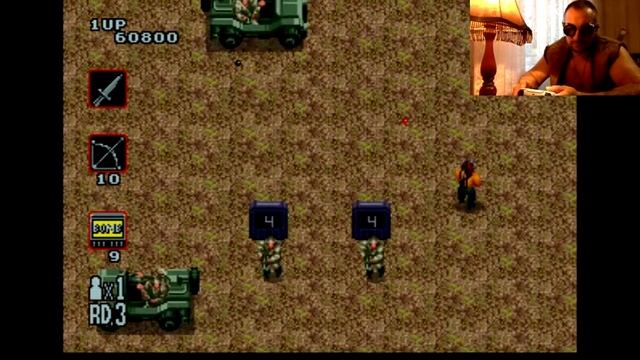Стрим из деревни 03 Rambo 3 SEGA прохождение смотреть онлайн