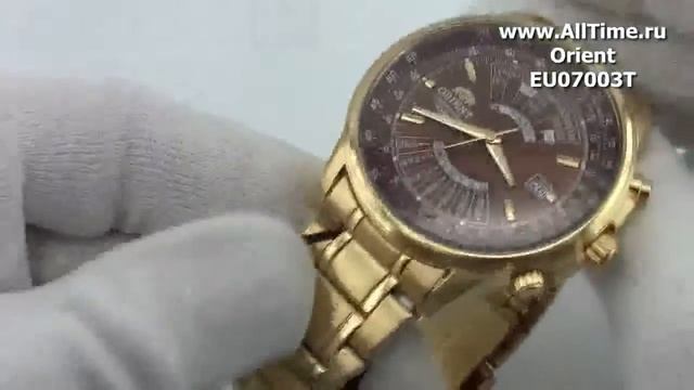 Обзор. Мужские наручные часы Orient EU07003T смотреть онлайн
