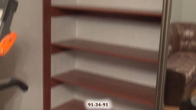 Встроенный шкаф-купе в большую комнату www.bistroshkaf.ru смотреть онлайн