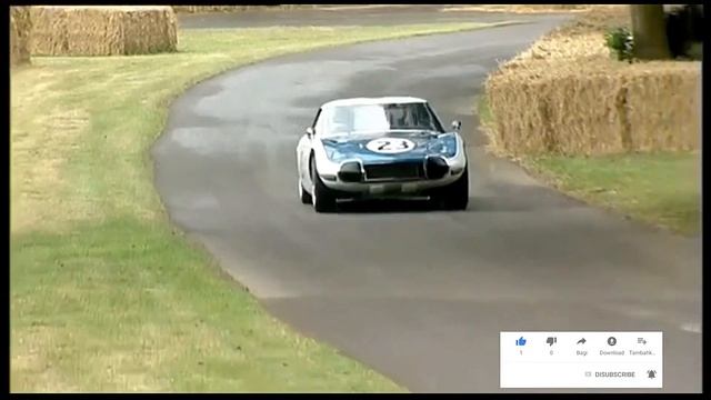 Toyota 2000GT 1967-1970.Первый Японский спорт-кар.