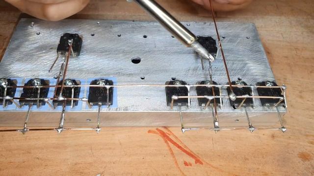 How to make a simple inverter 7500W, 12 to 220v D718, creative prodigy #56 смотреть онлайн