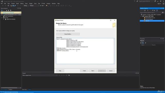 40 How to create SSRS Reports from data in SQL Server? смотреть онлайн