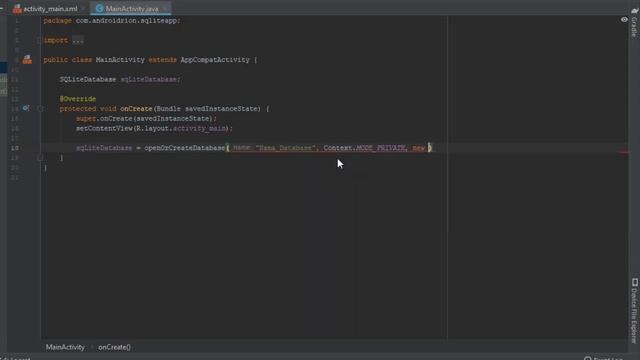 Part 1 - Create SQLite Database in Android | Tutorial Android Studio androidx смотреть онлайн