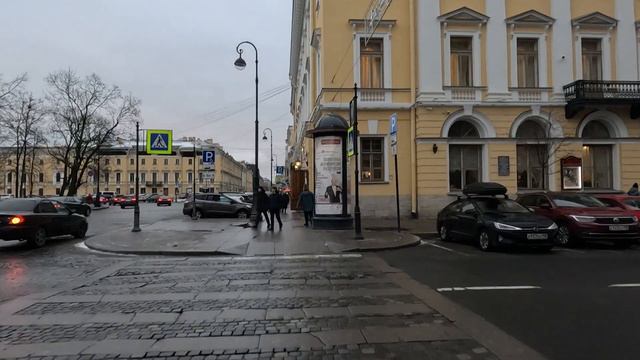 Прогулка по Санкт-Петербургу январь 2024 Walk in Saint-Petesburg 4k смотреть онлайн