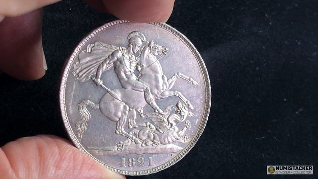 The Madness Is Over George Is Dead, Long Live GEORGE  -  Is This 1821 Crown A Rare Proof?