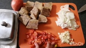 жареное говяжье вымя.