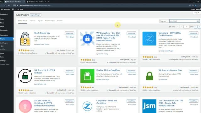Active SSL in Wordpress in 1 Step смотреть онлайн