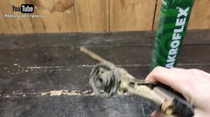 Хранение монтажной пены на пистолете ГОДАМИ!!!