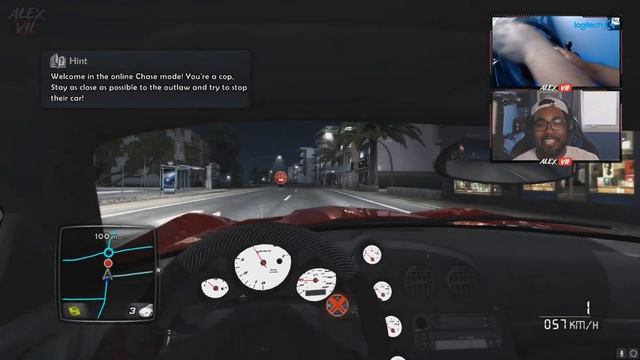 Test Drive Unlimited 2 - TDU World Police Chases! How To Play Cops & Robbers | Logitech G923 Cam смотреть онлайн
