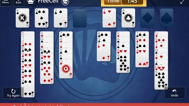 Star Club\FreeCell\Expert II: Solve the deck in 2:15 or less смотреть онлайн
