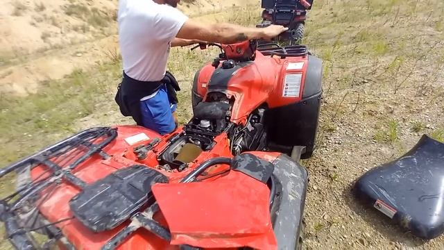 Piaski v2 Honda TRX500 i CF MOTO 500 смотреть онлайн