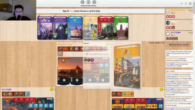 7 Wonders - How good is Giza Night in new 3 player meta? смотреть онлайн
