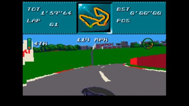 Playthrough [Mega Drive/Genesis] Kawasaki Superbike Challenge смотреть онлайн
