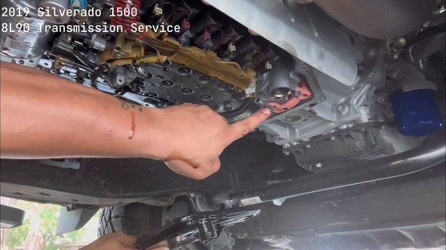 2019 Silverado 1500 8L90 Transmission Service