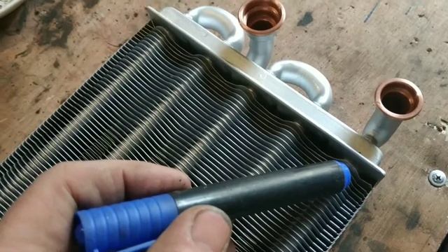 Ремонт котла пайка теплообмінника смотреть онлайн