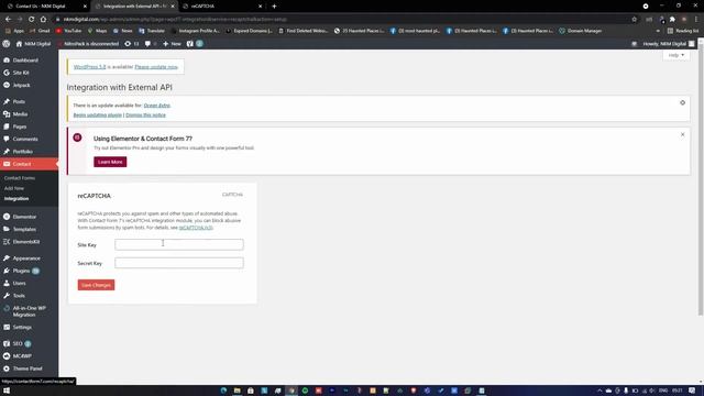 How to add reCAPTCHA IN Contact Form 7 (Latest Way) смотреть онлайн