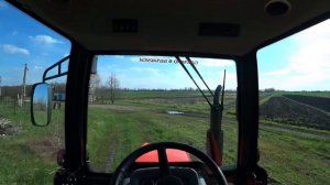 НА НОВОМ ТРАКТОРЕ СРАЗУ В ПОЛЕ