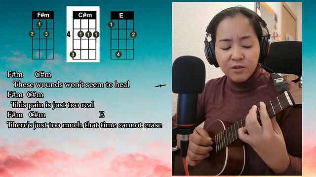 "My Immortal" (Evanescence) Fingerstyle Ukulele Play-along смотреть онлайн