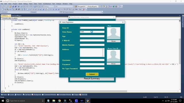 Voting System with Face Recognition || Online Voting System || Face Biometric Voting смотреть онлайн