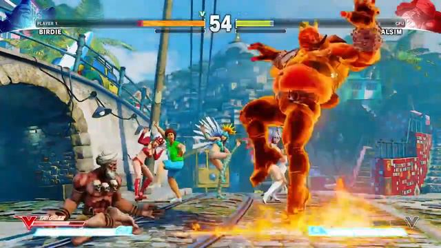 Street Fighter V - краткое представление персонажа - Birdie! смотреть онлайн
