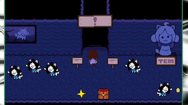 Undertale | Selling "unused" items to Temmie смотреть онлайн