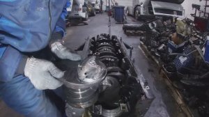 даф95 разборка двс