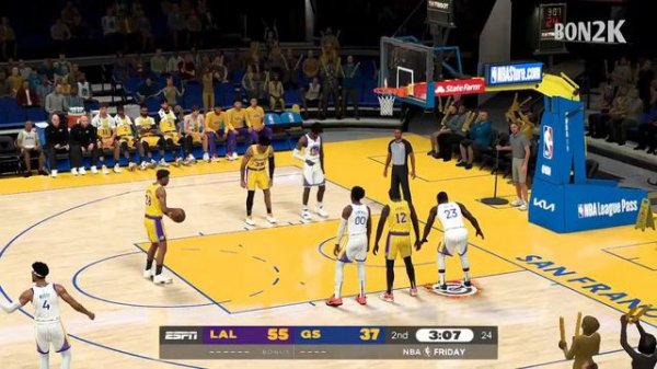 NBA LIVE! LA Lakers vs Golden State Warriors| January 22, 2024 | NBA2K24 LIVE! #lebronjames