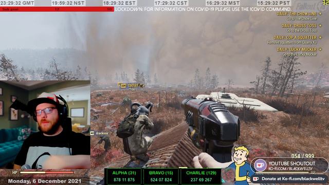 Fallout 76: Daily News! [6th December, 2021] - Minerva Returns! Daily Ops! Daily Challenges! смотреть онлайн