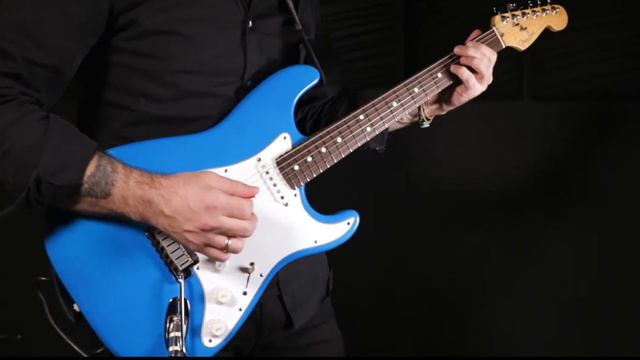 Fender American Standard Stratocaster Electric Blue 1995 USA смотреть онлайн