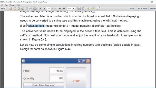Grade XI Information Technology (802 Code) Java Programming Part 8 смотреть онлайн